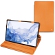 Custodia in pelle Samsung Galaxy Tab S8 Ultra - Orange PU