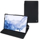 Housse cuir Samsung Galaxy Tab S8 Ultra - Noir élégant