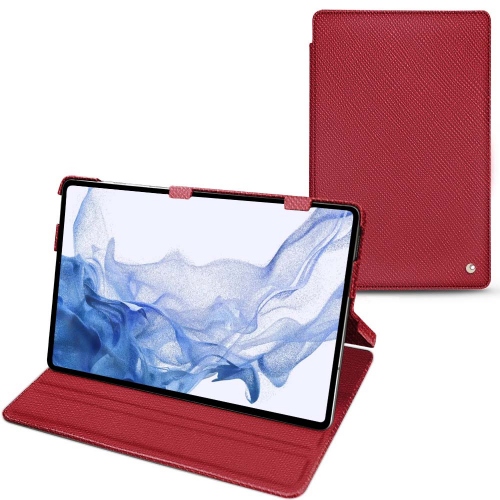 Funda sólida para Galaxy Tab S8 UltraRouge passion ( Pantone #a6192e ) 