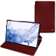 Samsung Galaxy Tab S8 Ultra leather case - Rouge Veggie