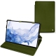 硬质真皮保护套 Samsung Galaxy Tab S8 Ultra - Vert Veggie