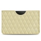 硬质真皮保护套 Samsung Galaxy Tab S8 Ultra - Beige - Couture ( Nappa - Pantone 7502C ) 