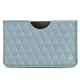 Samsung Galaxy Tab S8 Ultra leather pouch - Bleu ciel - Couture ( Nappa - Pantone 277C ) 