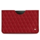 Samsung Galaxy Tab S8 Ultra leather pouch - Rouge - Couture ( Nappa - Pantone 199C ) 