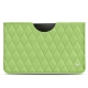 Samsung Galaxy Tab S8 Ultra leather pouch - Vert olive - Couture ( Nappa - Pantone 578U ) 