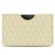 Funda de piel Samsung Galaxy Tab S8 Ultra - Ivoire - Couture ( Sleek P C12 - White ) 