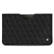 Pochette cuir Samsung Galaxy Tab S8 Ultra - Ebène - Couture ( Sleek P C12 - Black ) 
