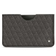 Capa em pele Samsung Galaxy Tab S8 Ultra - Anthracite - Couture ( Pantone 424C ) 