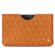Samsung Galaxy Tab S8 Ultra leather pouch - Mandarine vintage - Couture