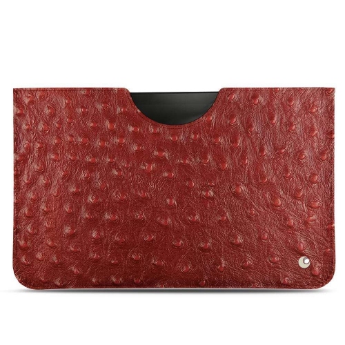 Stylische Hülle für Galaxy Tab S8 UltraAutruche ciliegia ( Pantone #a4343a ) 