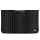 Lederschutzhülle Samsung Galaxy Tab S8 Ultra - Abaca nero