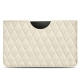 硬质真皮保护套 Samsung Galaxy Tab S8 Ultra - Blanc escumo - Couture