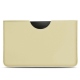 Funda de piel Samsung Galaxy Tab S8 Ultra - Beige PU