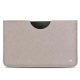 Samsung Galaxy Tab S8 Ultra leather pouch - Taupe innocent