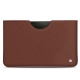 Samsung Galaxy Tab S8 Ultra leather pouch - Marron délicat