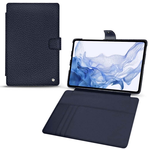 Estojo de couro para Galaxy Tab S8 UltraCobalt ( Pantone #2b253f ) 