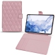 Housse cuir Samsung Galaxy Tab S8 Ultra - Rose - Couture ( Nappa - Pantone 2365C ) 