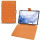 Capa em pele Samsung Galaxy Tab S8 Ultra - Orange - Couture ( Nappa - Pantone 1495U ) 