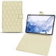 Funda de piel Samsung Galaxy Tab S8 Ultra - Ivoire - Couture ( Sleek P C12 - White ) 