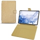 Custodia in pelle Samsung Galaxy Tab S8 Ultra - Serpent sabbia