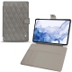 Capa em pele Samsung Galaxy Tab S8 Ultra - Acier vintage - Couture