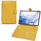Samsung Galaxy Tab S8 Ultra leather case - Jaune soulèu
