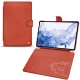 Samsung Galaxy Tab S8 Ultra leather case - Arange clouquié