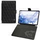 Lederschutzhülle Samsung Galaxy Tab S8 Ultra - Negre poudro - Couture