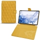 Custodia in pelle Samsung Galaxy Tab S8 Ultra - Jaune soulèu - Couture