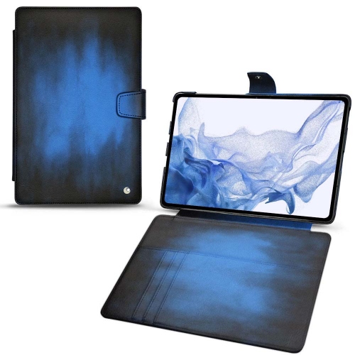 Custodia di lusso per Galaxy Tab S8 UltraBleu Patine
