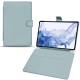 Samsung Galaxy Tab S8 Ultra leather case - Bleu Ciel PU