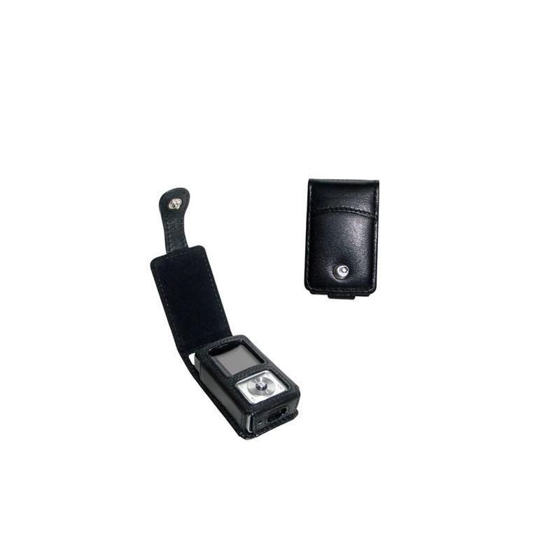 Etui cuir MPIO One - FG200  - Noir ( Nappa - Black ) 