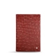 Porte factures - 14 x 10 cm - Autruche ciliegia