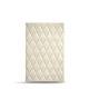 Bill folder - 14 x 10 cm - Blanc - Couture ( Bologna - White ) 
