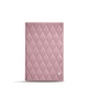 Bill folder - 14 x 10 cm - Rose - Couture ( Nappa - Pantone 2365C ) 