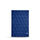 Bill folder - 14 x 10 cm - Bleu océan - Couture ( Nappa - Pantone 293C ) 