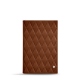청구서 폴더 - 14 x 10 cm - Marron - Couture ( Nappa - Pantone 1615C ) 