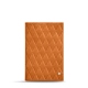 Porte factures - 14 x 10 cm - Orange - Couture ( Nappa - Pantone 1495U ) 