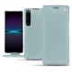 Housse cuir Sony Xperia 1 IV - Bleu ciel ( Nappa - Pantone #abcae9 ) 
