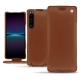 レザーケース Sony Xperia 1 IV - Marron ( Nappa - Pantone #8B4720 ) 