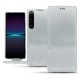 Housse cuir Sony Xperia 1 IV - Platinium ( Pantone 877C ) 