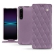 Funda de piel Sony Xperia 1 IV - Lilas - Couture ( Nappa - Pantone #b9a3e3 ) 