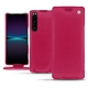 Housse cuir Sony Xperia 1 IV - Rose fluo