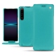 Housse cuir Sony Xperia 1 IV - Bleu fluo