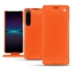 Capa em pele Sony Xperia 1 IV - Orange fluo