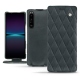 Sony Xperia 1 IV leather case - Blu marino - Couture