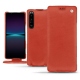 Lederschutzhülle Sony Xperia 1 IV - Arange clouquié