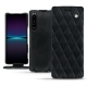 Housse cuir Sony Xperia 1 IV - Dark vintage - Couture