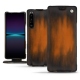 Sony Xperia 1 IV leather case - Marron Patine
