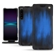 Sony Xperia 1 IV leather case - Bleu Patine